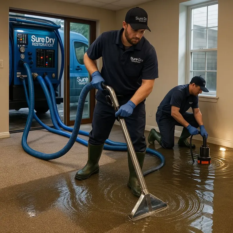 Water Extraction and Removal process in Lavonia, GA